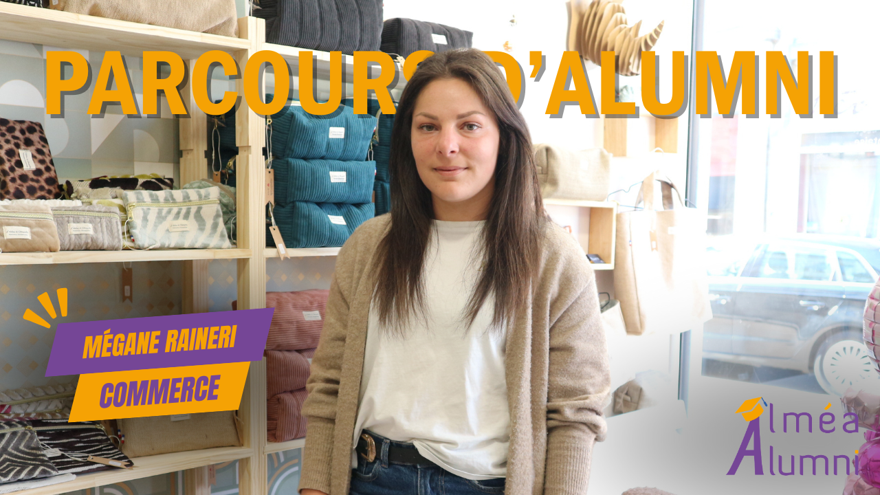 Parcours d'Alumni - Mégane RAINERI - Couturière &#x1f9f5;